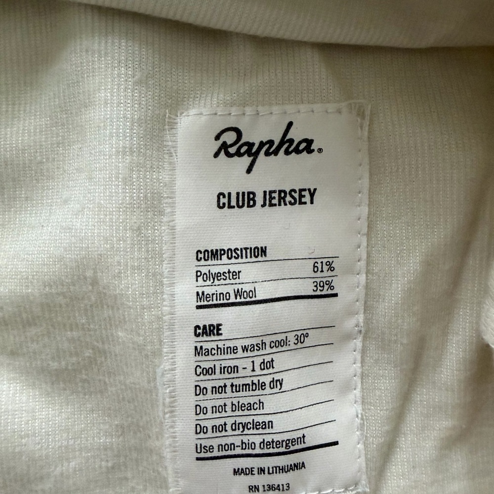 Rapha Mens Cycling Jersey - Picture 9 of 9